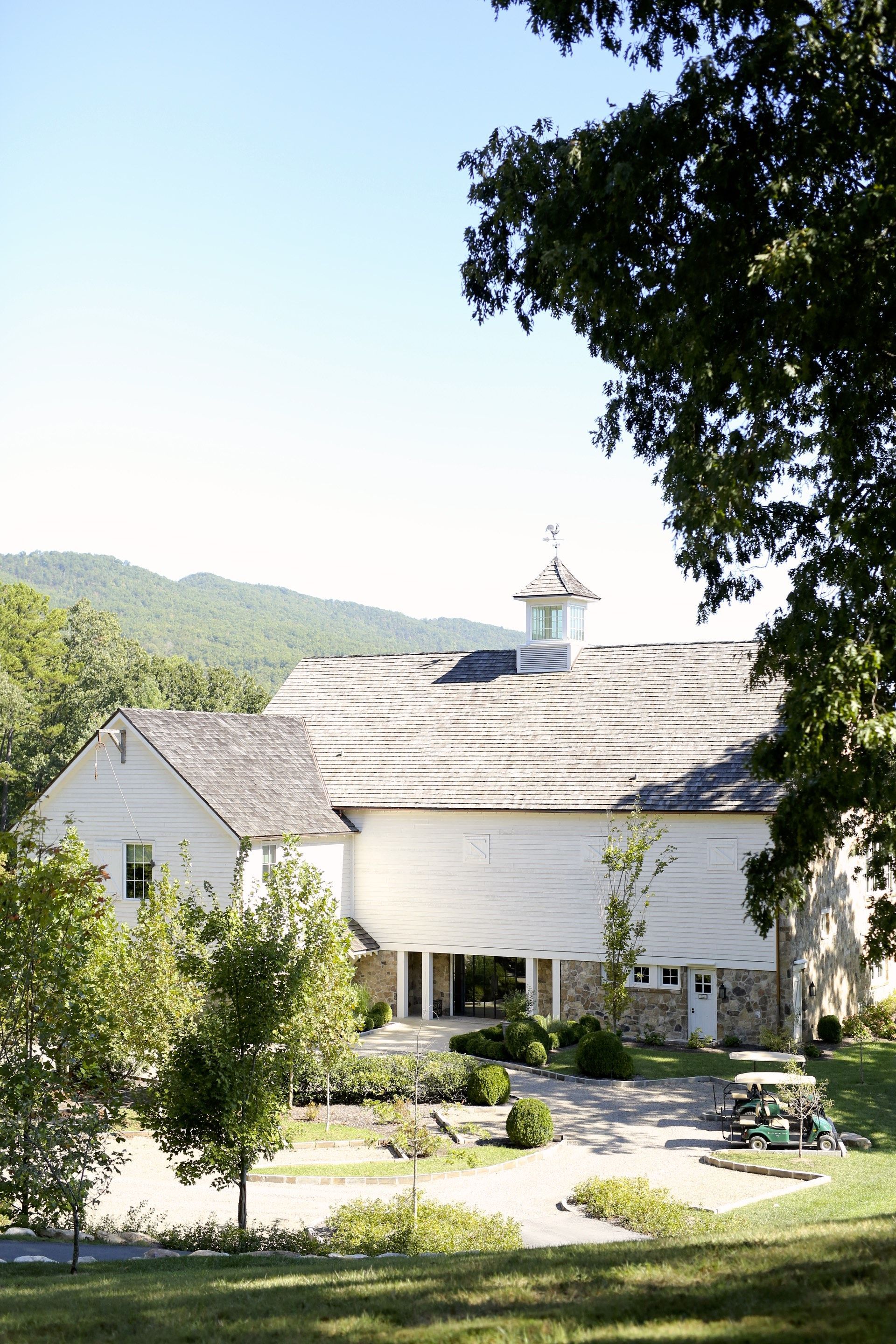 the barn WellHouse at Blackberry Farm resort