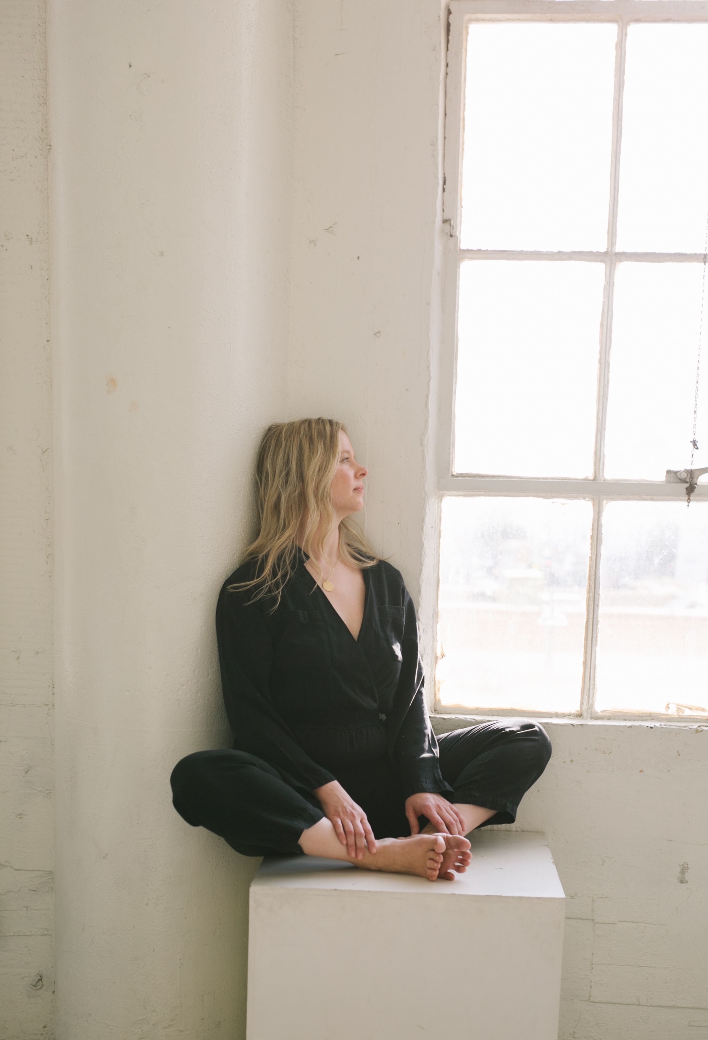 photo of Chrissy Carter, lessons in teaching yoga