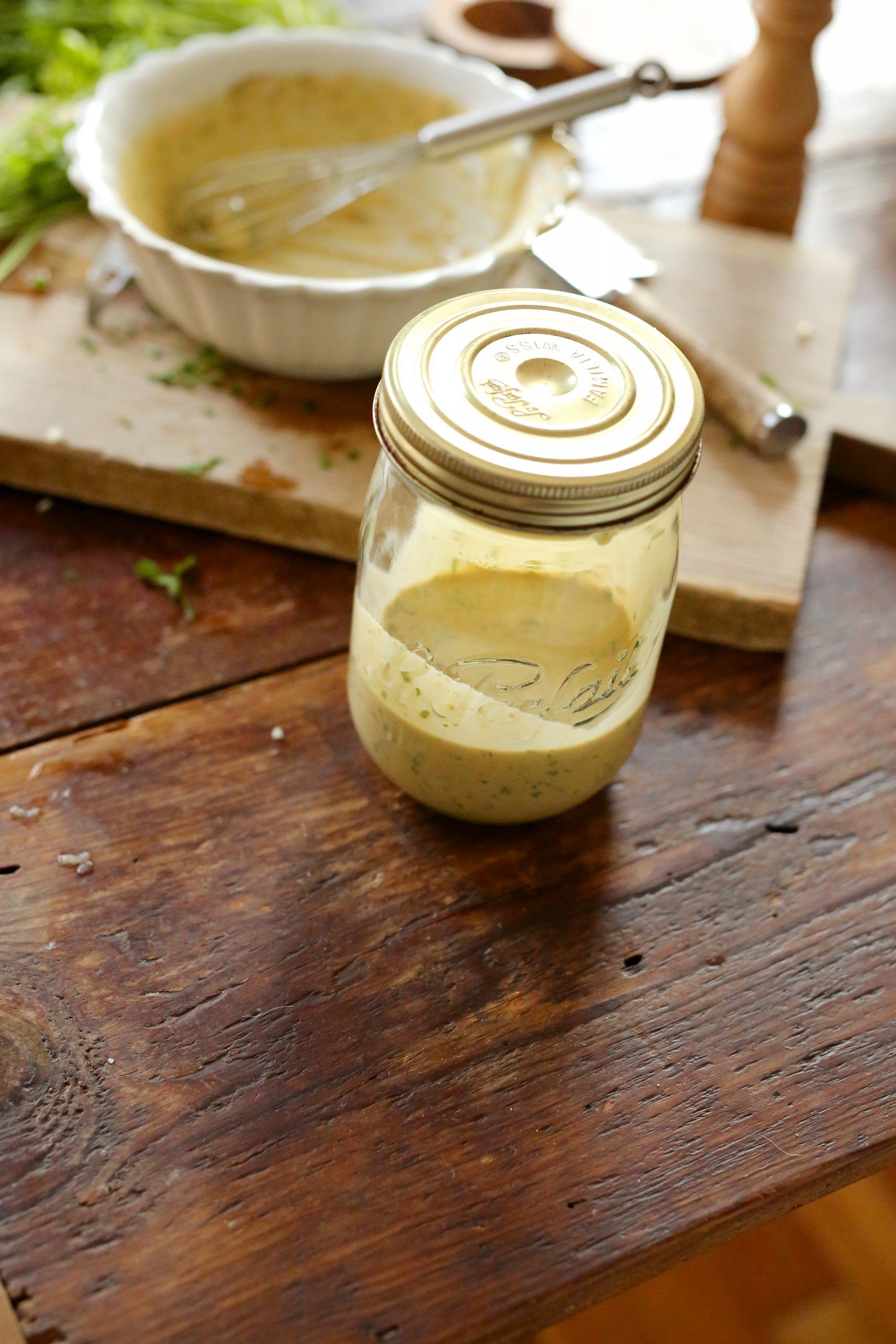 Lemon Tahini Vinaigrette Chrissy Carter