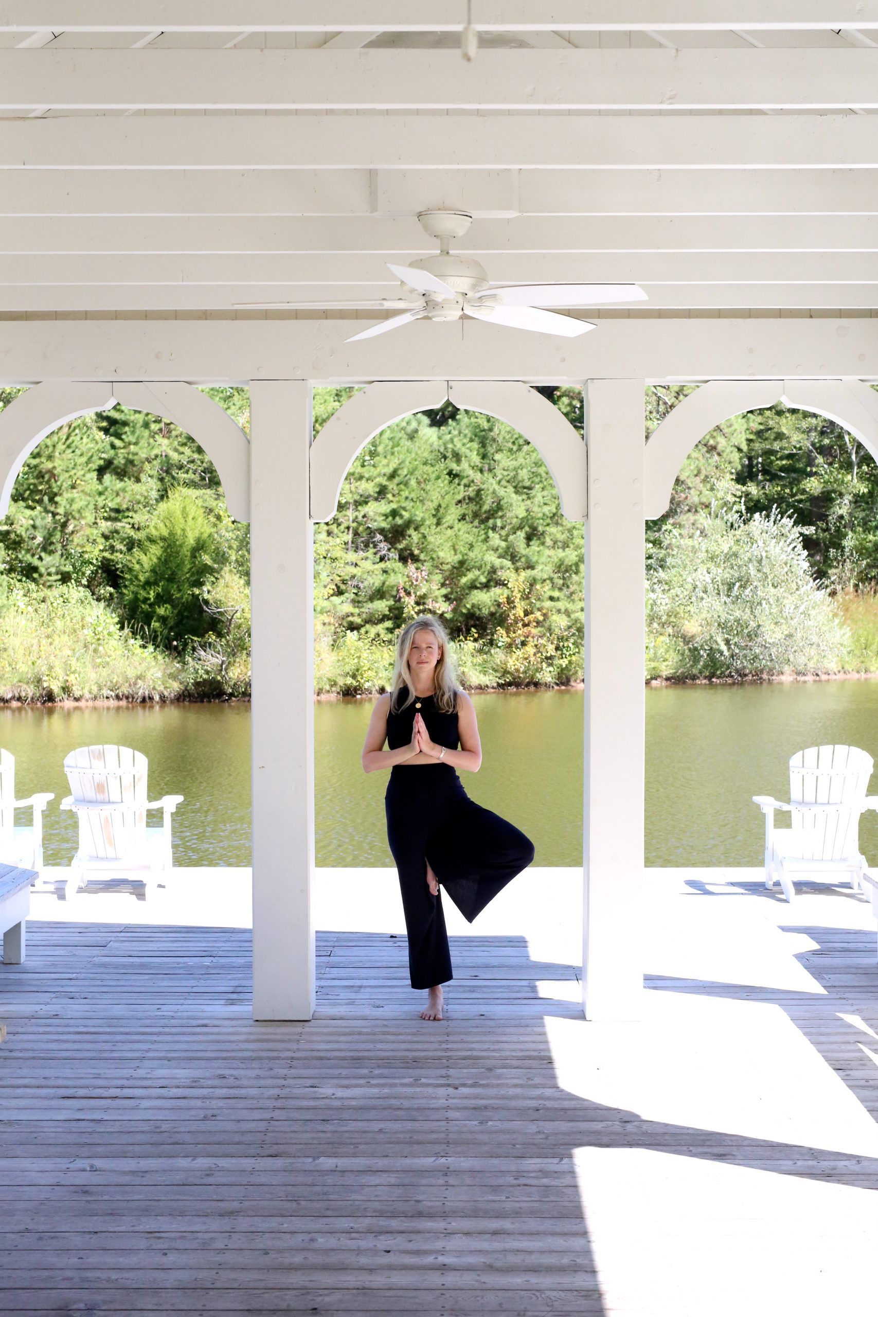 Chrissy Carter at Blackberry Farm Yoga Retreat