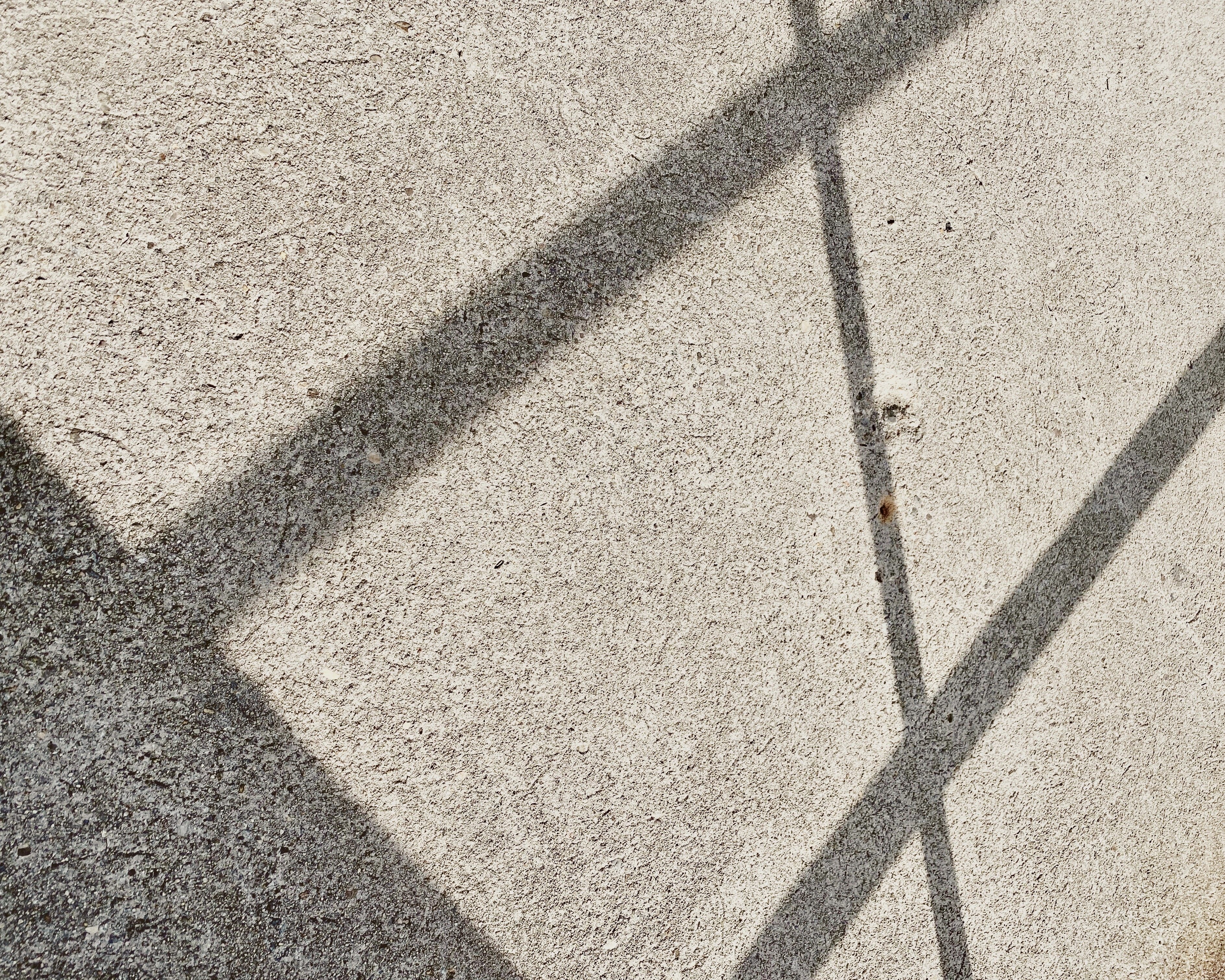 shadow lines on concrete