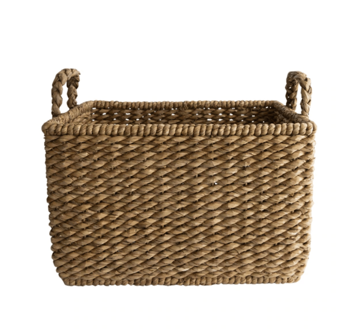 rectangle seagrass basket
