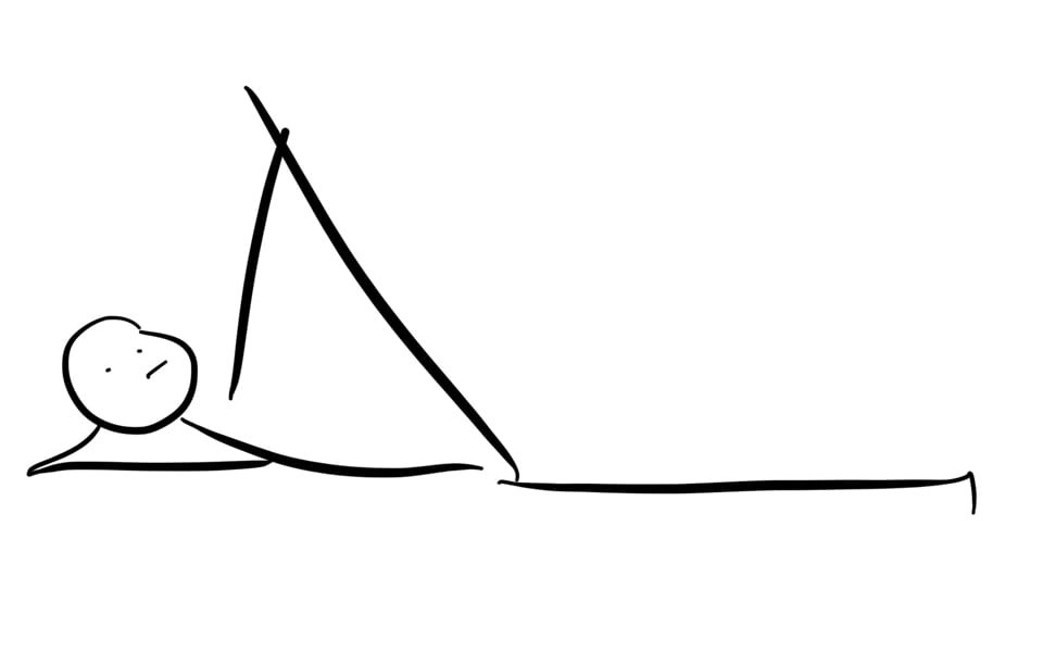 Floor Practice into Infinity Pose
