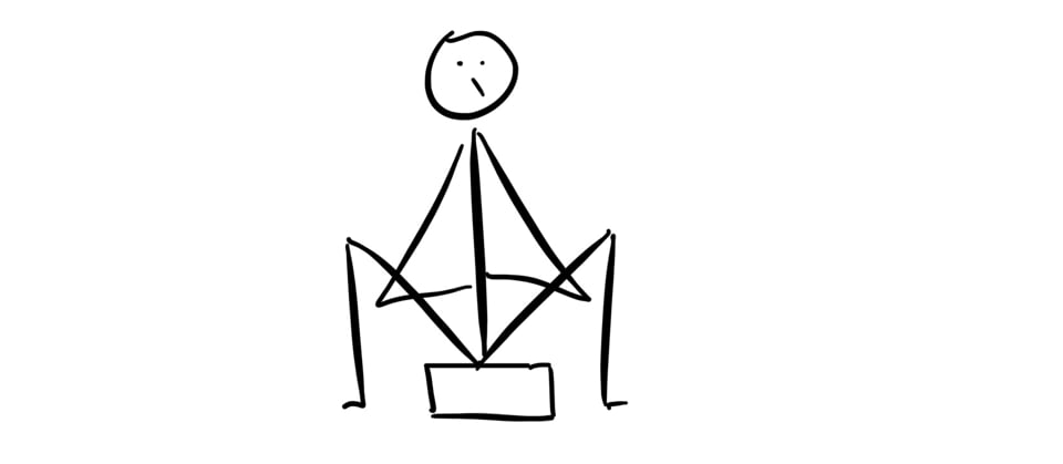 Roly Poly Yoga into Malasana