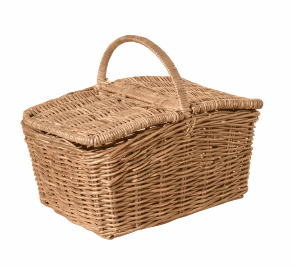 Hudson Woven Picnic Basket