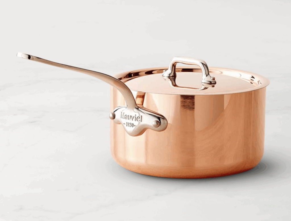 Mauviel Copper Saucepan