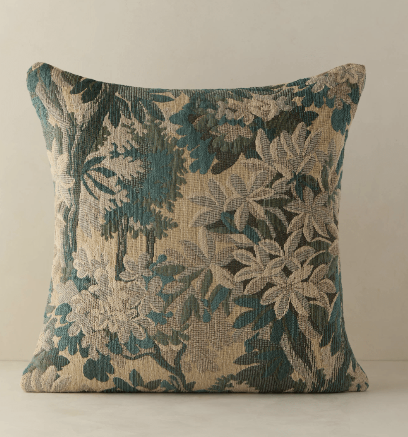 Botanical Tapestry Square Pillow
