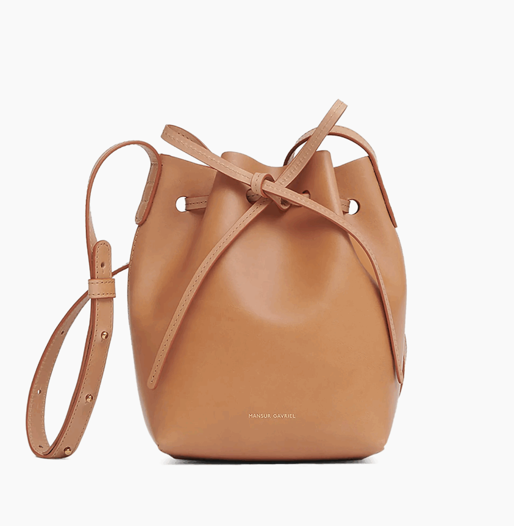 Leather Bucket Bag