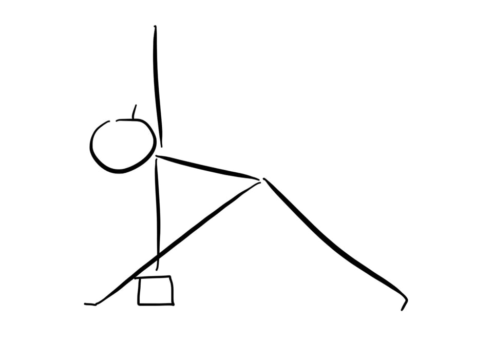 Accessing the Upper Thoracic in Revolved Triangle